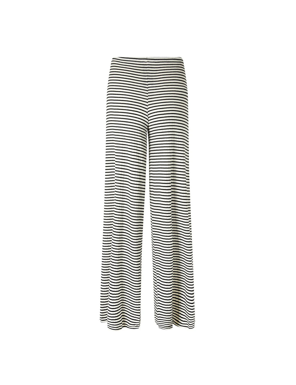 Nørgaard Paa Strøget NPS Nova Pants NPS Stripe Ecru Black
