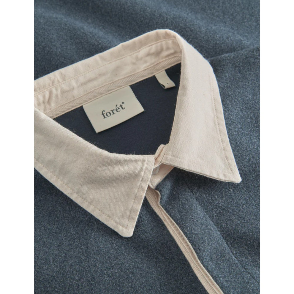 Forét M Herb Brushed Sweatshirt Navy