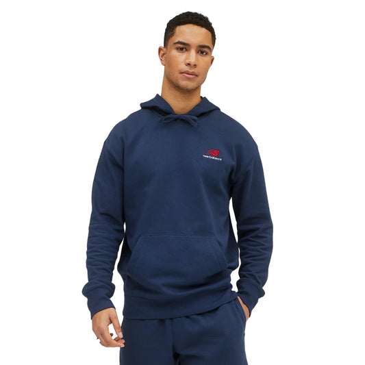New Balance U Unissentials French Terry Hoodie Natural Indigo