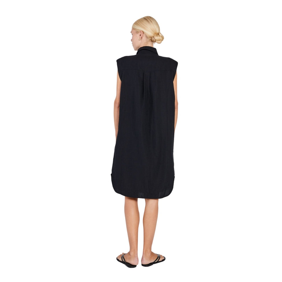 Norr W Maria Skjorte Kjole Black