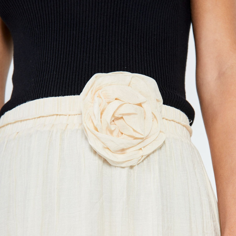 Norr W Tamara Skirt Off White