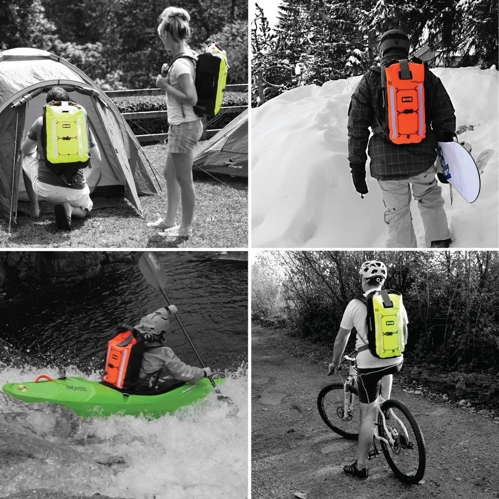 OverBoard HI-VIS- PRO-VIS Vandtæt Rygsæk