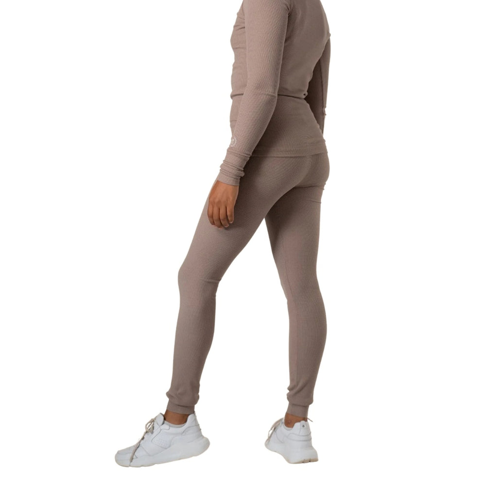Copenhagen Cartel W OCN Weed Rib Leggings Taupe
