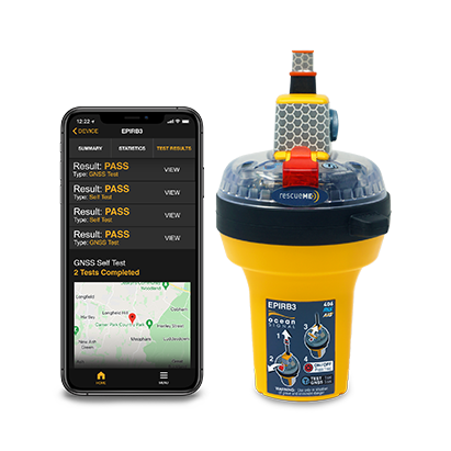 Ocean Signal rescueME EPIRB3 Cat.2 m. GPS, AIS, RLS + NFC 702S-03932
