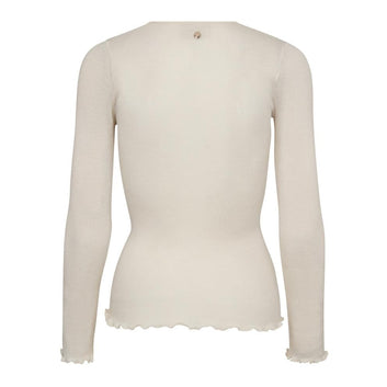 Mos Mosh W MMElaine O-LS Seamless Tee Ecru