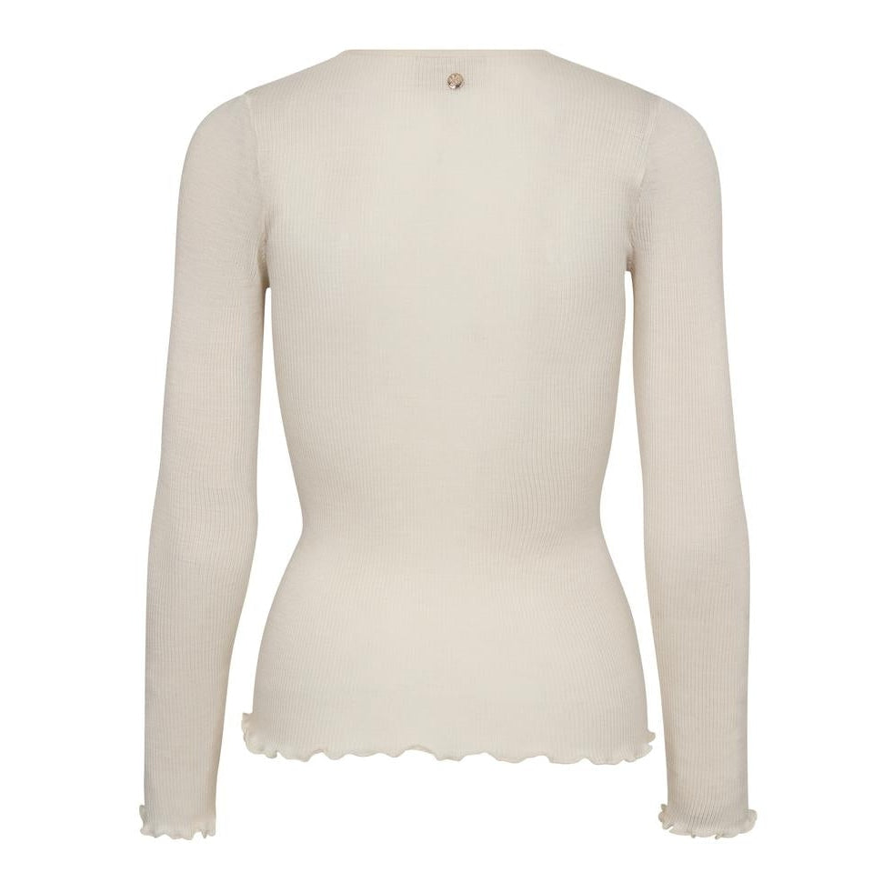 Mos Mosh W MMElaine O-LS Seamless Tee Ecru