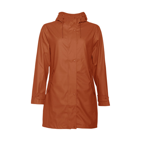 Kopenhaken W Bailey Regnjakke Caramel Red