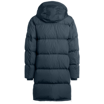 Parajumpers M Long Bear Hooded Dunfrakke Dark Avio
