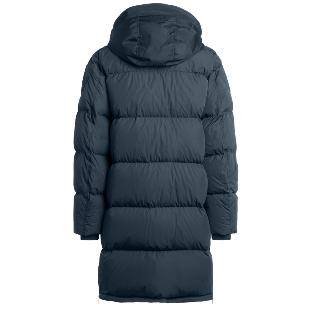 Parajumpers M Long Bear Hooded Dunfrakke Dark Avio