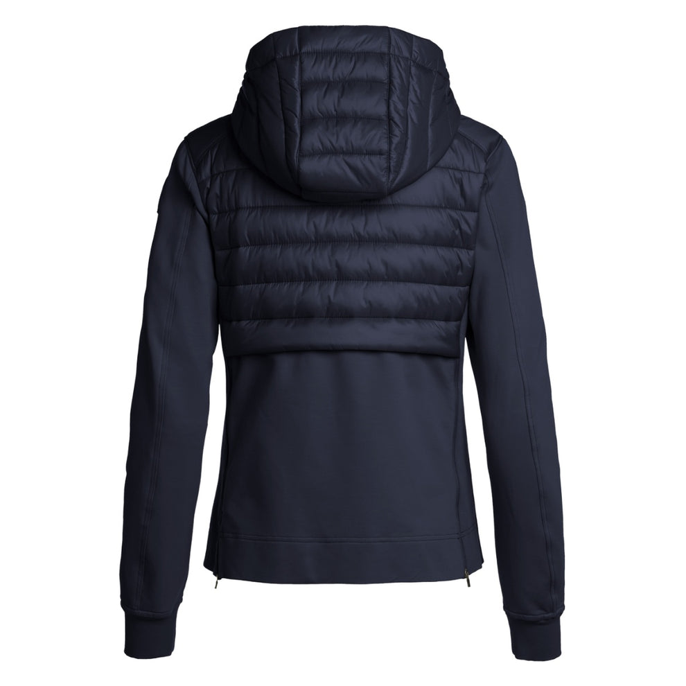 Parajumpers W Adria Fleece/Nylon Hooded Jakke Blå