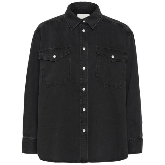 Part Two W Colette Skjorte Washed Black Denim