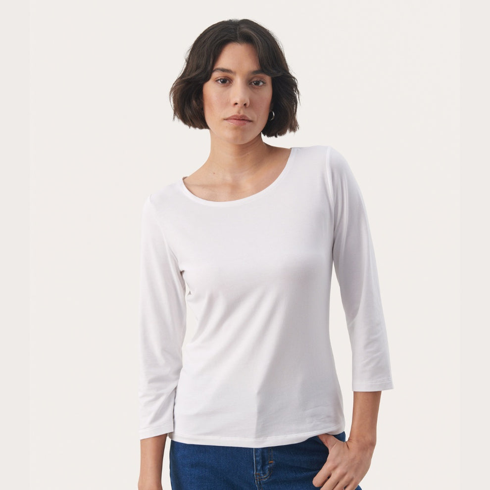 Part Two W EmelPW T-Shirt Bright White