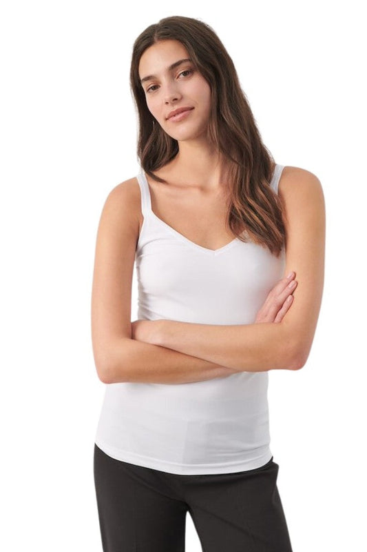 Part Two W Hydda Top Bright White