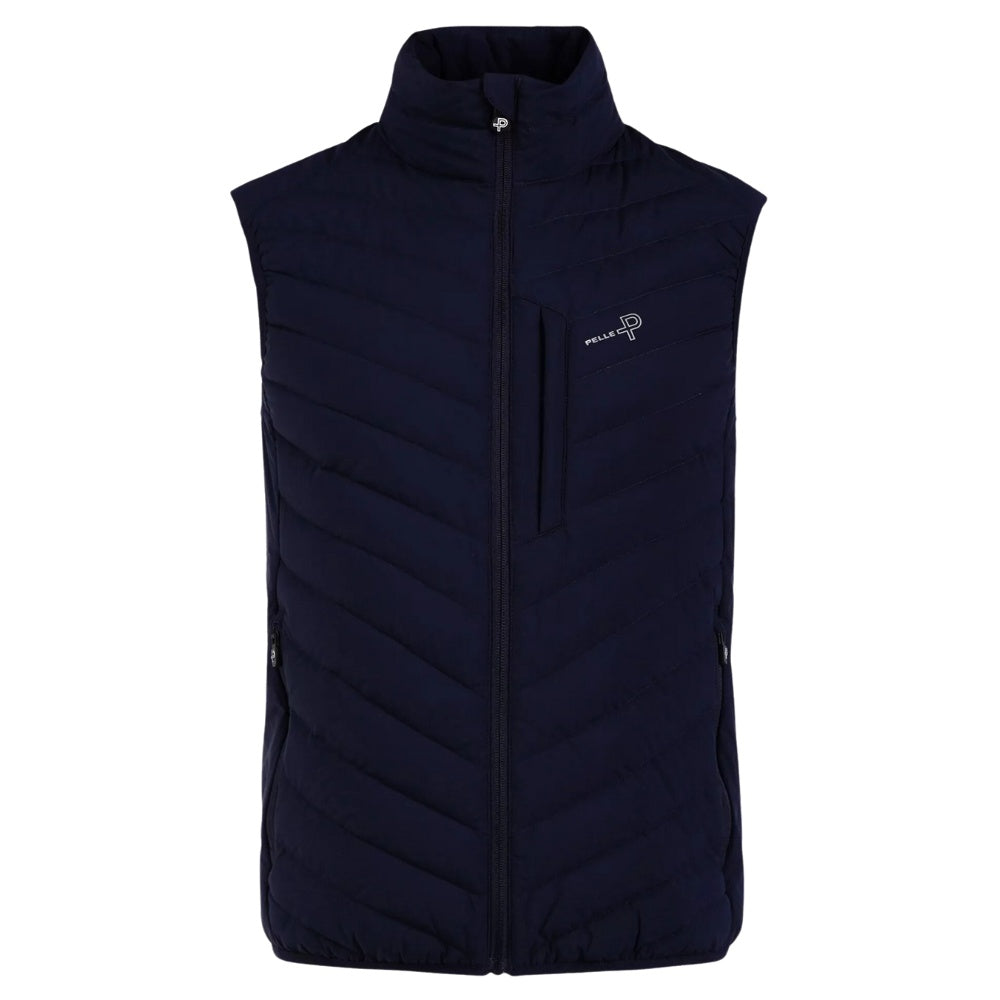 Pelle P M Arolla Vest Navy Blue