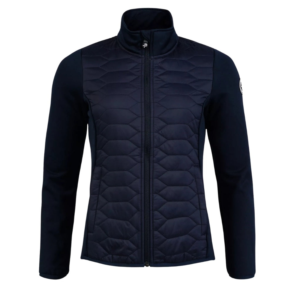 Pelle P W Levo Quilted Zip Dark Navy Zip