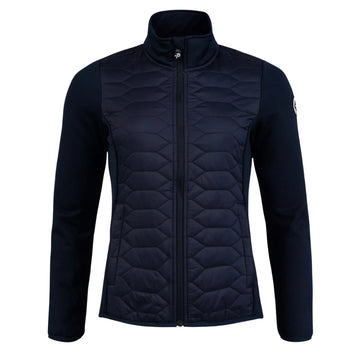 Pelle P W Levo Quilted Zip Dark Navy Zip