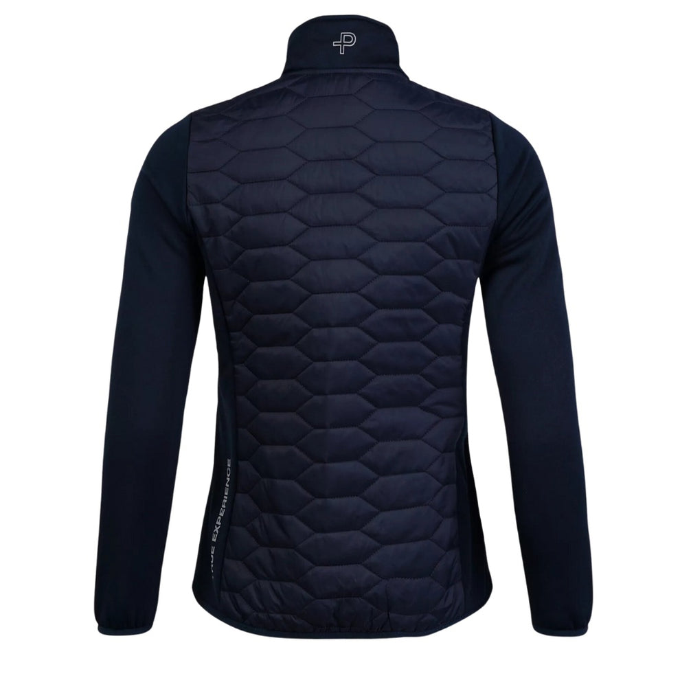 Pelle P W Levo Quilted Zip Dark Navy Zip