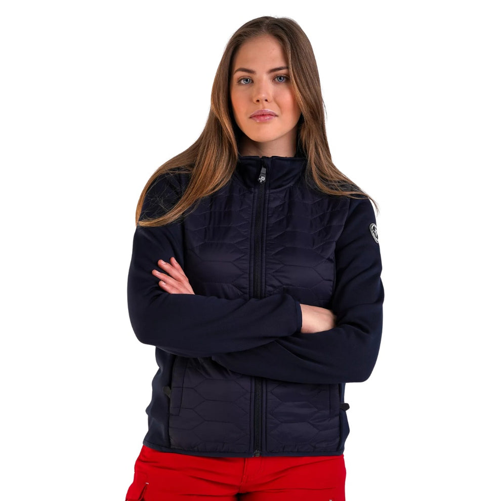 Pelle P W Levo Quilted Zip Dark Navy Zip