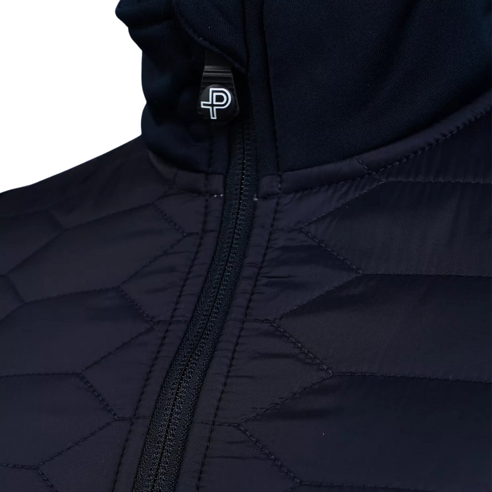 Pelle P W Levo Quilted Zip Dark Navy Zip