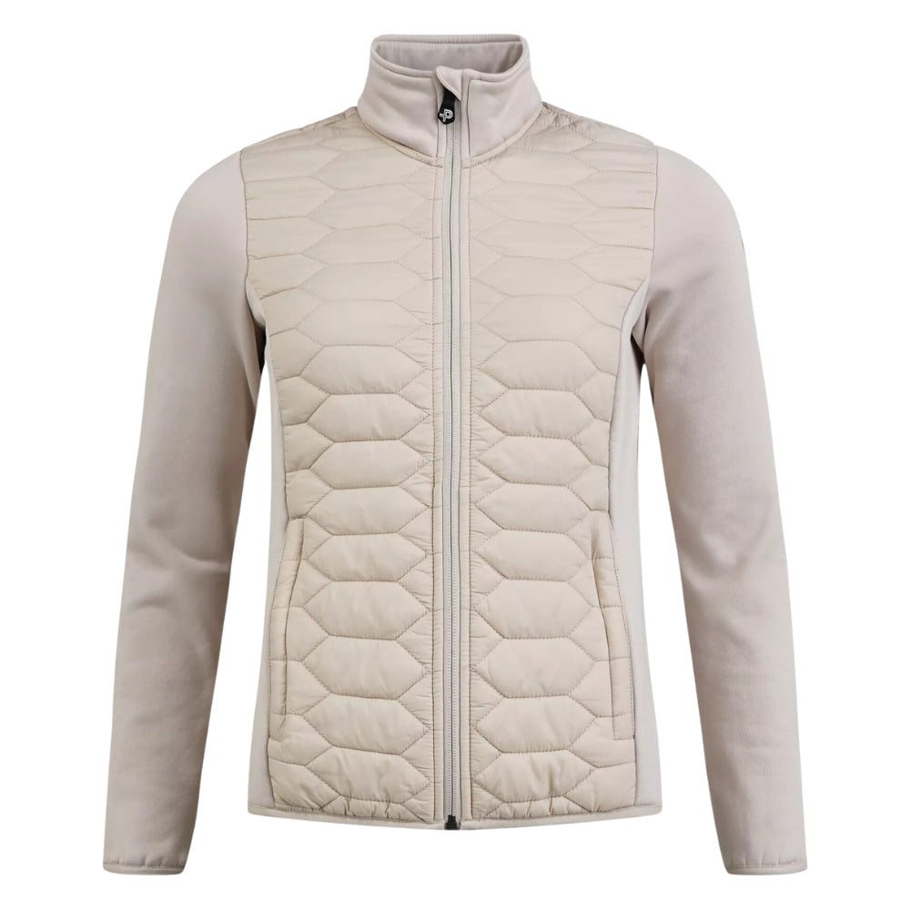 Pelle P W Levo Quilted Zip Lt Beige Oak