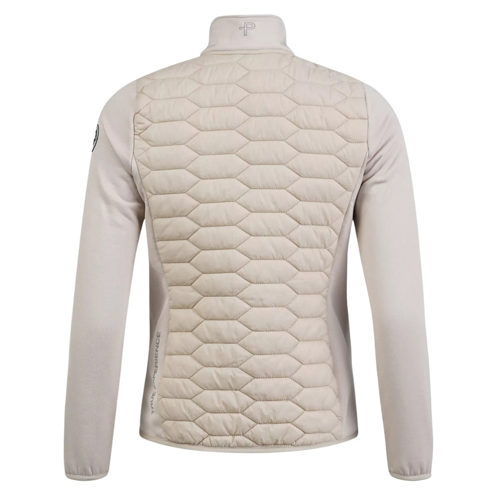 Pelle P W Levo Quilted Zip Lt Beige Oak