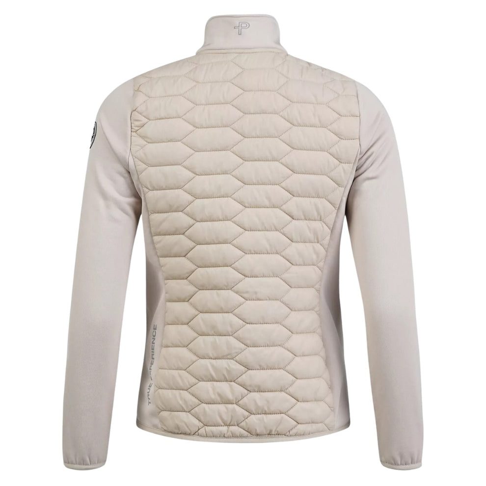 Pelle P W Levo Quilted Zip Lt Beige Oak
