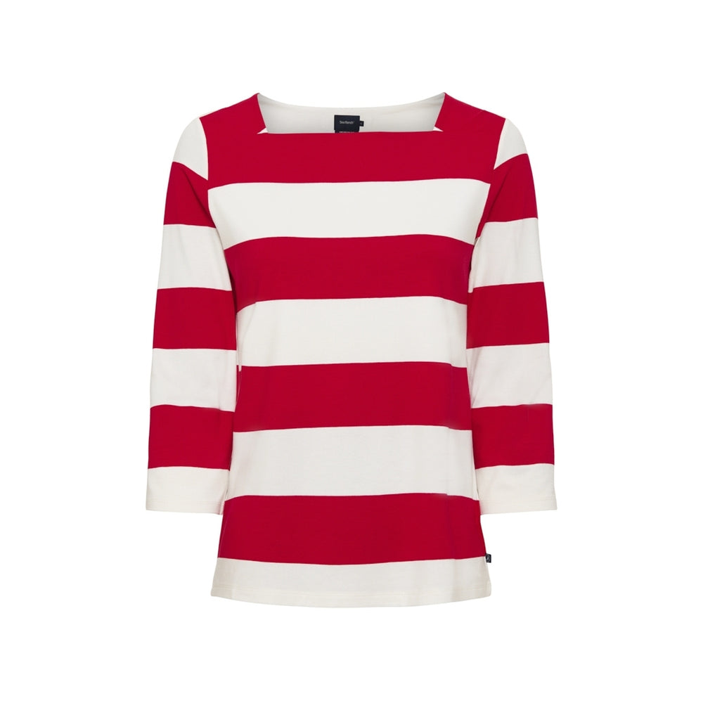 Sea Ranch W Piper T-Shirt Red Pearl