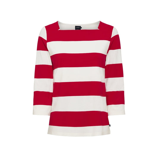 Sea Ranch W Piper T-Shirt Red Pearl