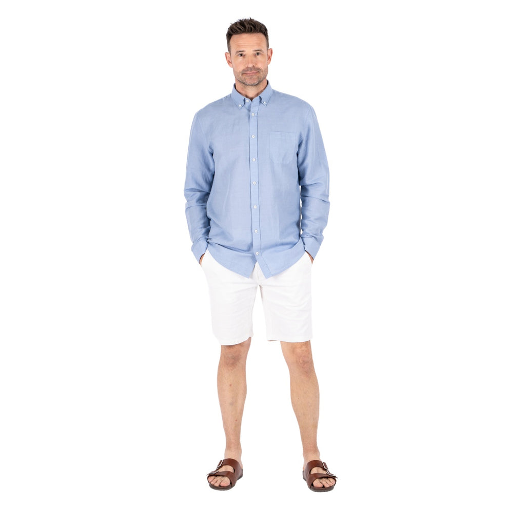 Pre End Frey Ls Skjorte Blue