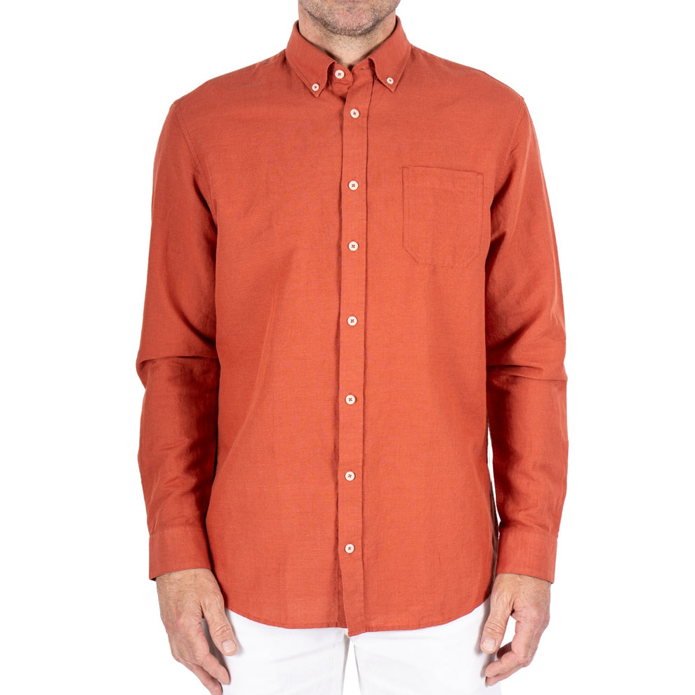 Pre End Frey Ls Skjorte Henna Red