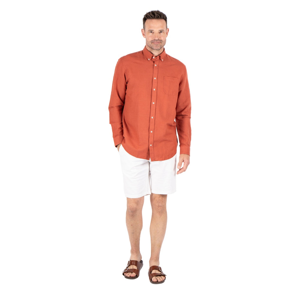 Pre End Frey Ls Skjorte Henna Red