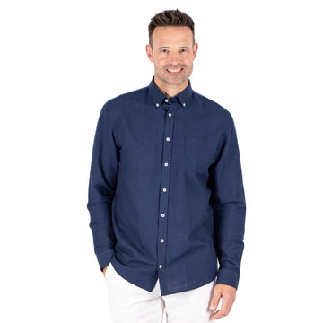 Pre End Frey Ls Skjorte Naval Blue