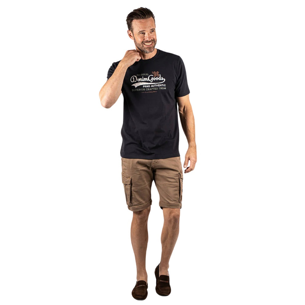 Pre End M Atwood T-shirt Ultra Dark Navy