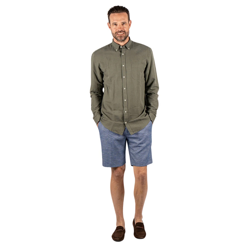 Pre End M Frey LS Skjorte Army Green