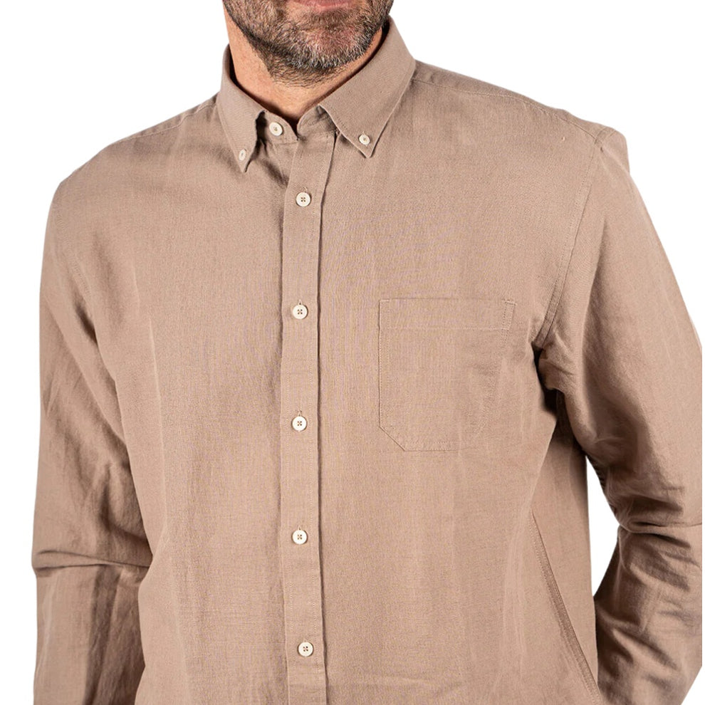 Pre End M Frey LS Skjorte Golden Sand