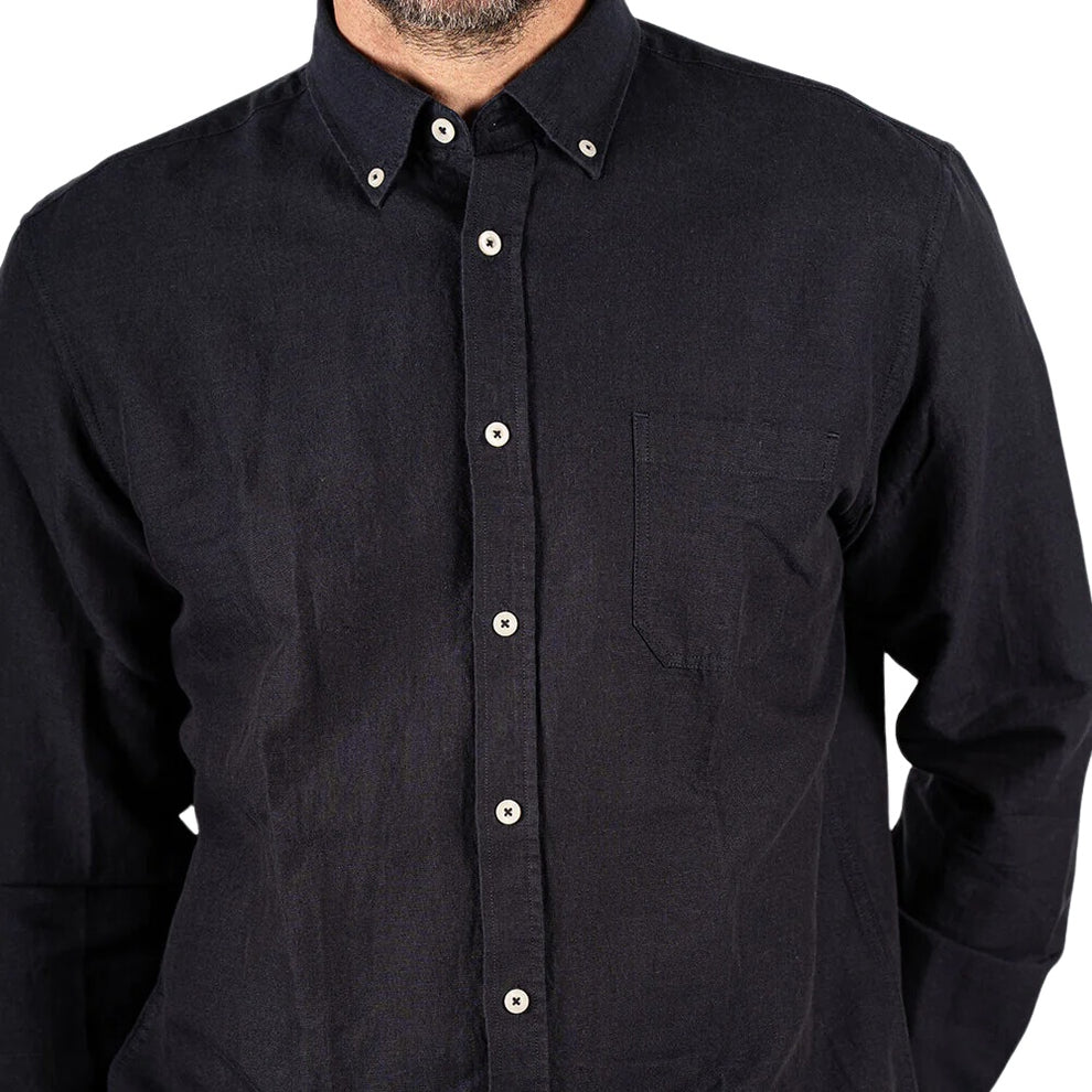Pre End M Frey LS Skjorte Ultra Dark Navy