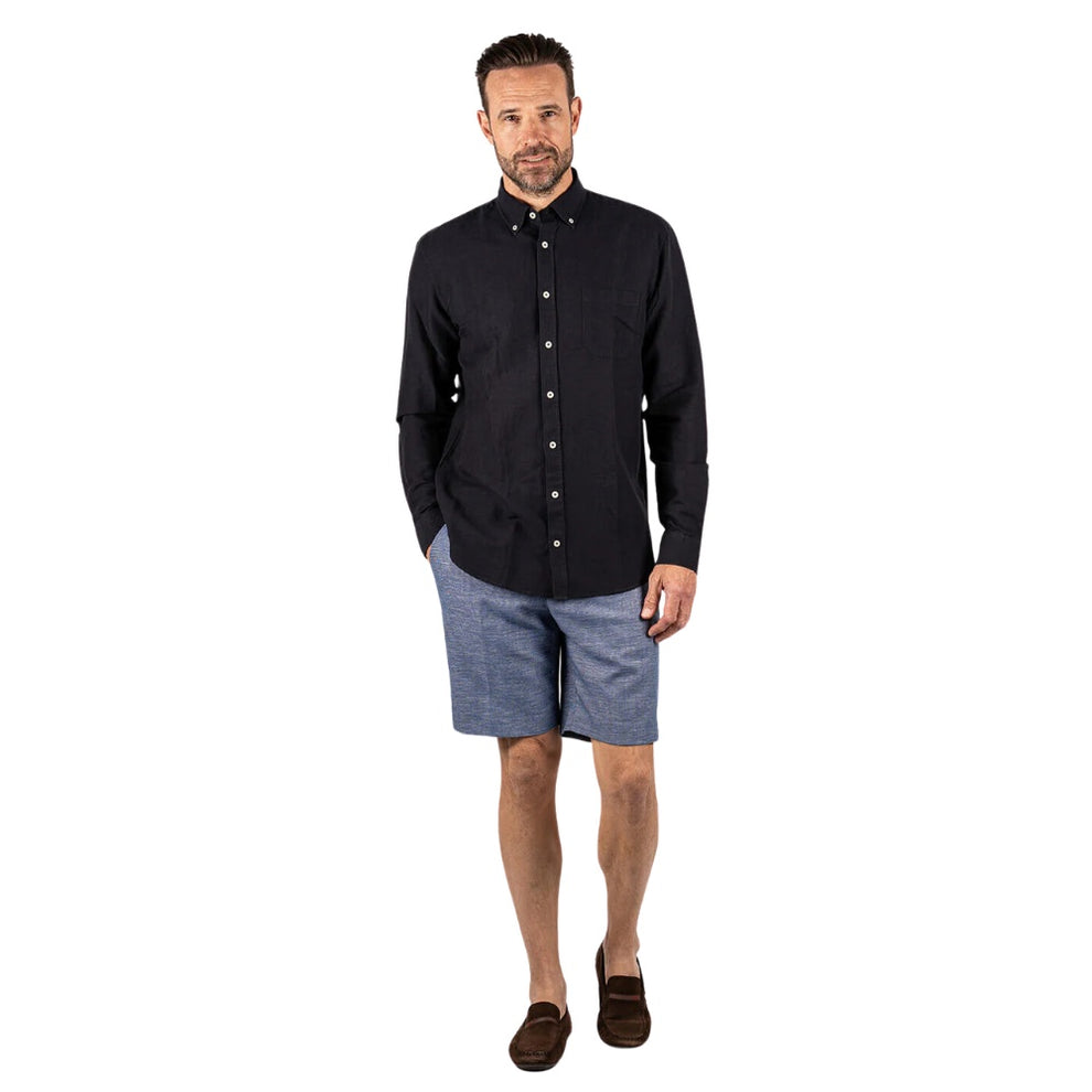 Pre End M Frey LS Skjorte Ultra Dark Navy