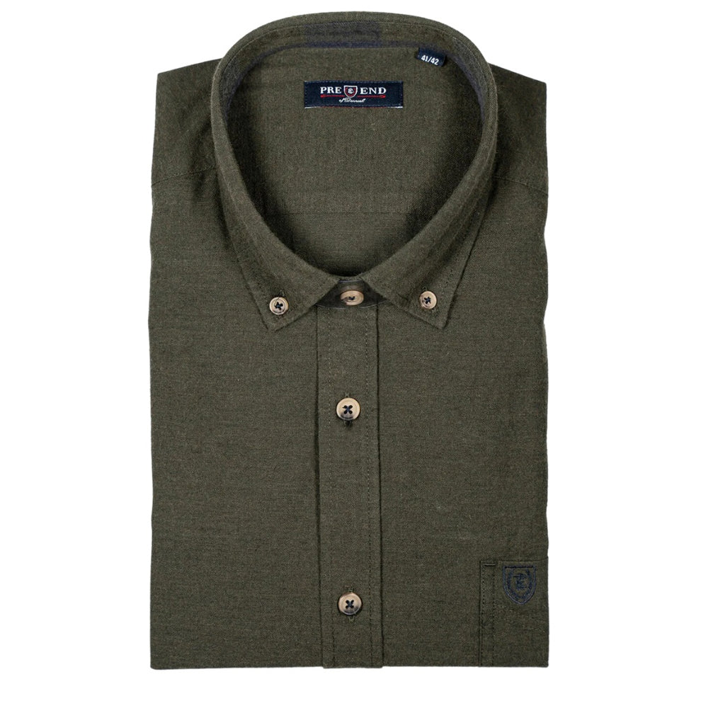 Pre End M Welton Check Skjorte Forest Green Mix