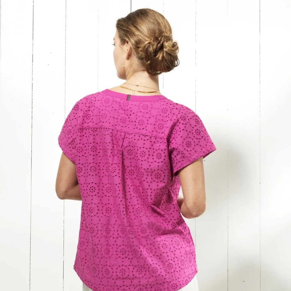 REDGREEN W Daniella Bluse Pink
