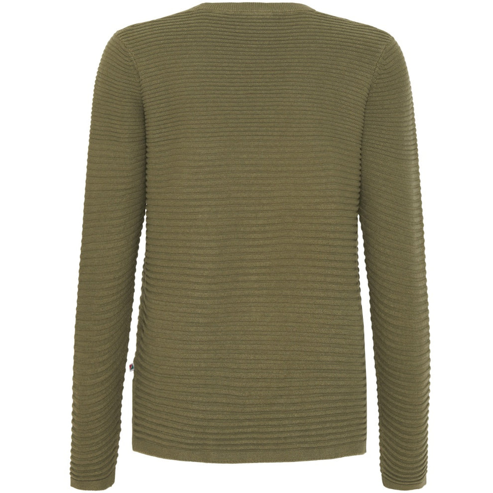 REDGREEN W Jessie Crew Neck Strik Mid Green