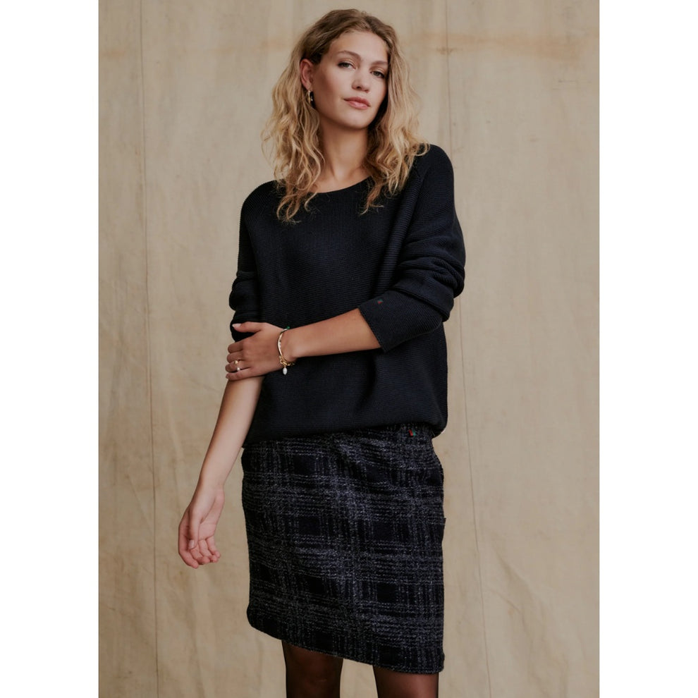 REDGREEN W Julia Knit Dark Navy