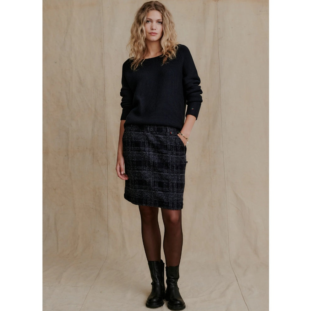 REDGREEN W Julia Knit Dark Navy