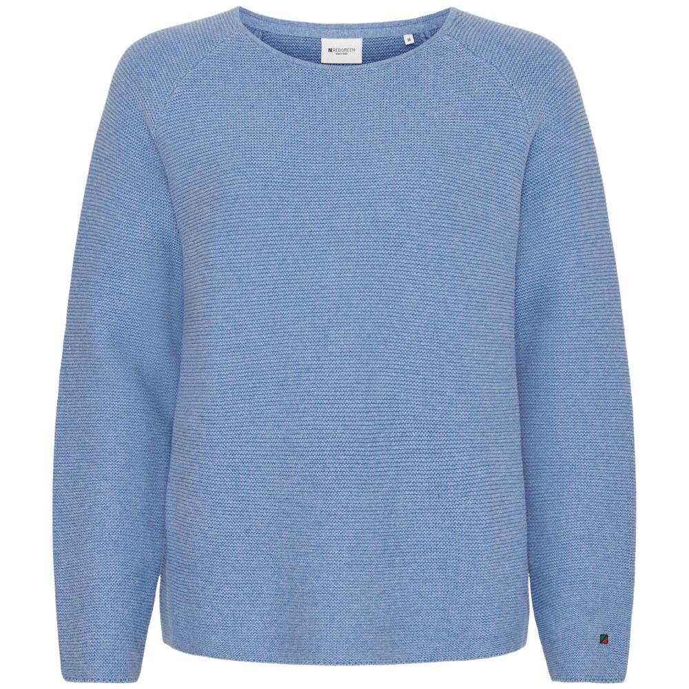 REDGREEN W Julia Knit Light Blue Melange