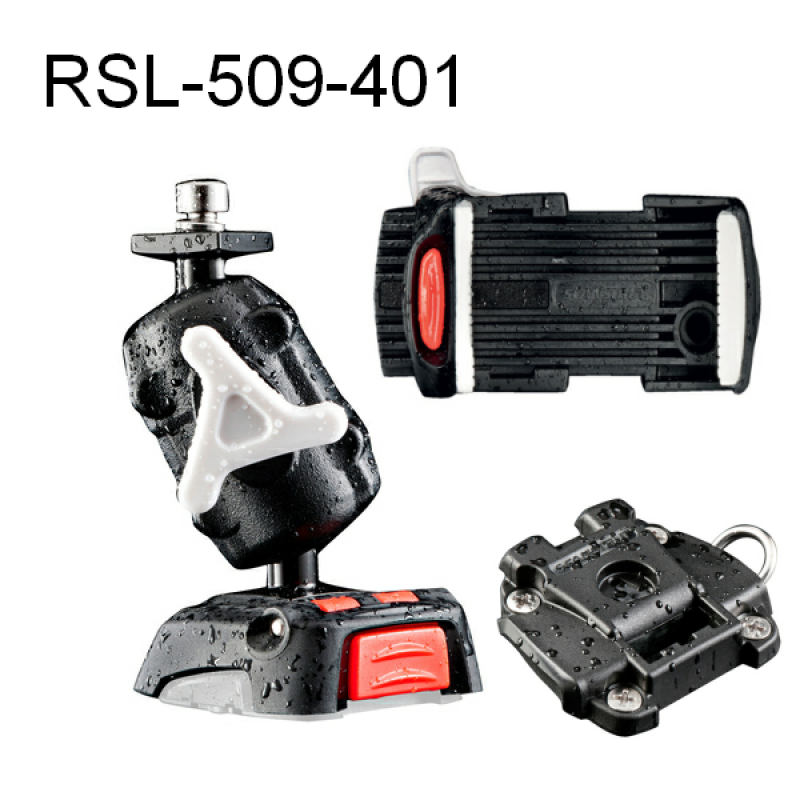 Scanstrut ROKK Mini telefonholdersæt med skruefastgjort bundplade RLS-509-401