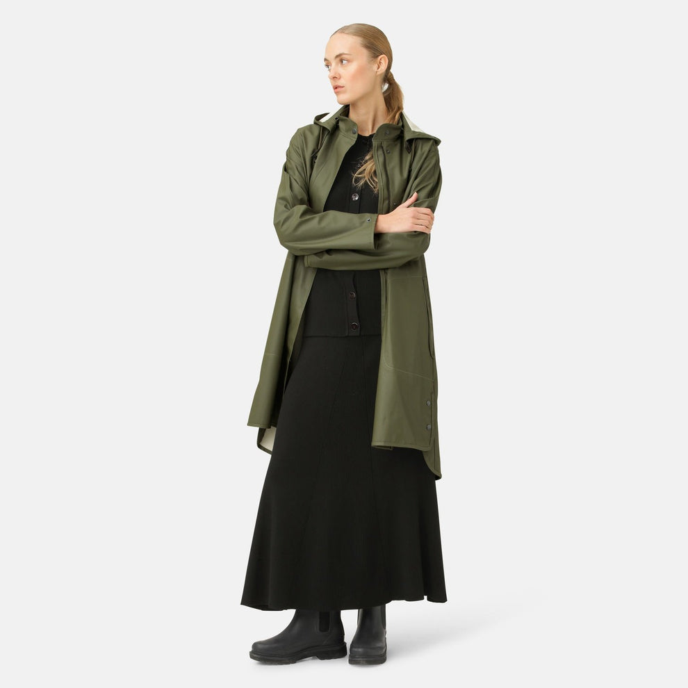 Ilse Jacobsen W Raincoat Army