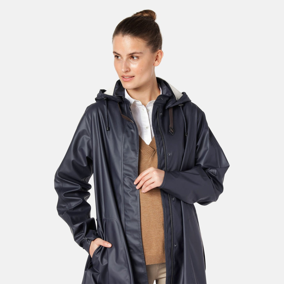 Ilse Jacobsen W Raincoat Dark Indigo