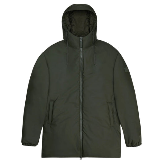 Rains U Lohja Longer Insulated Jacket W3T2 Green