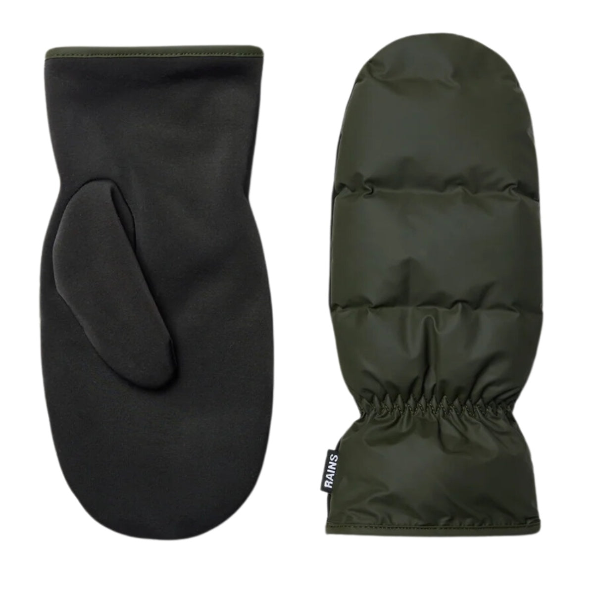 Rains U Lohja Puffer Mittens W1T2 Green