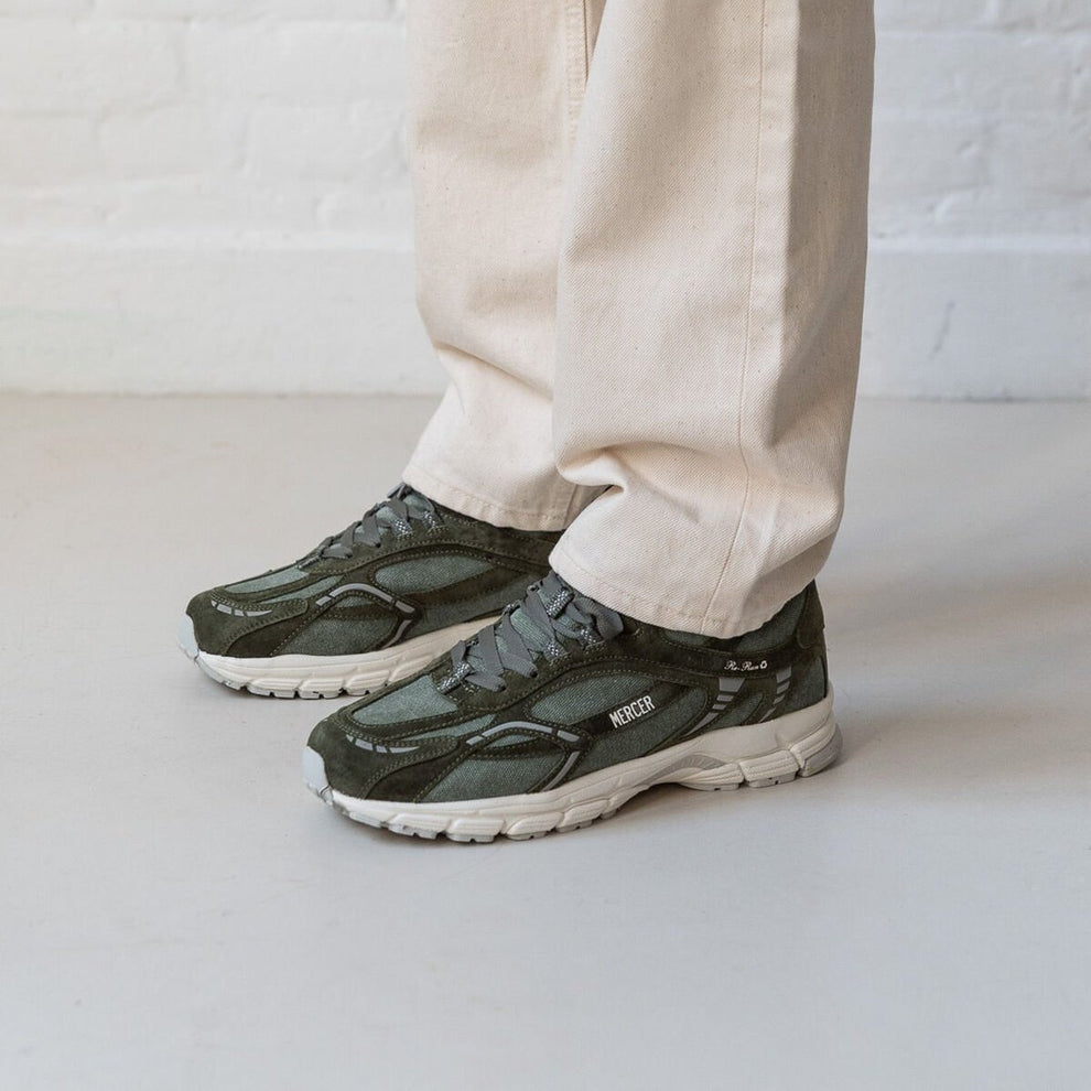 Mercer M The Re Run Washed Canvas Army Green