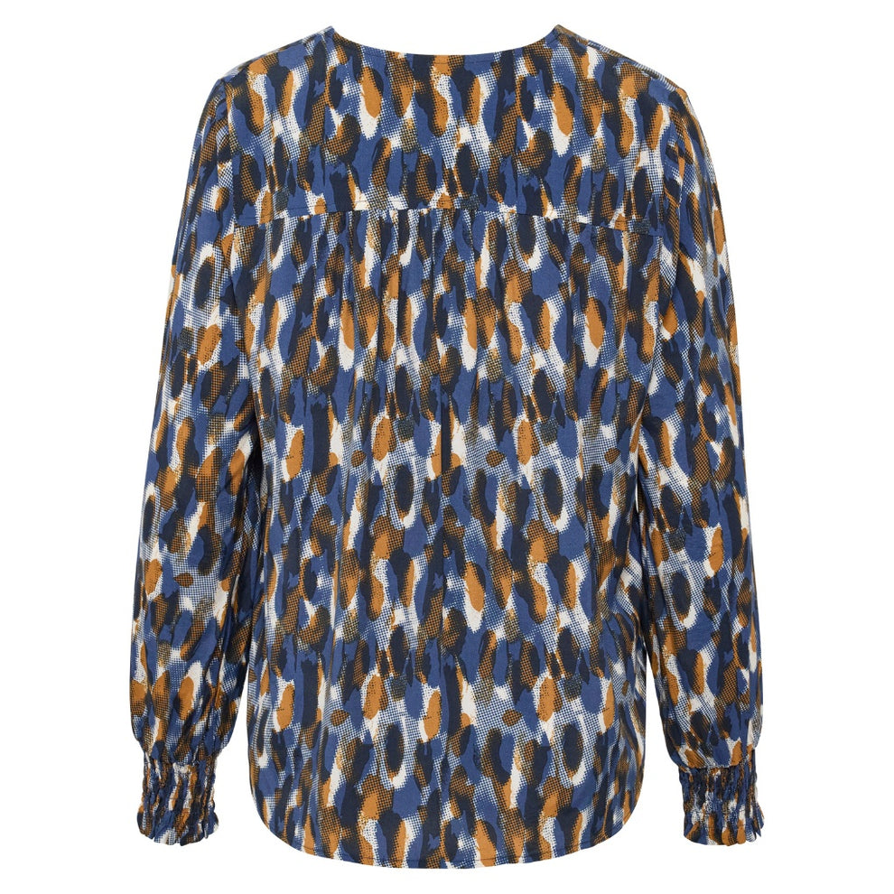 Redgreen W Andrea Shirt Dark Navy Pattern